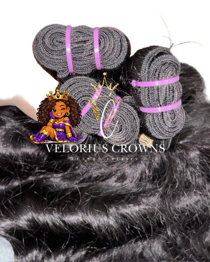 Velorius Collection Raw Natural Wave BUNDLE DEAL (3) PREORDER