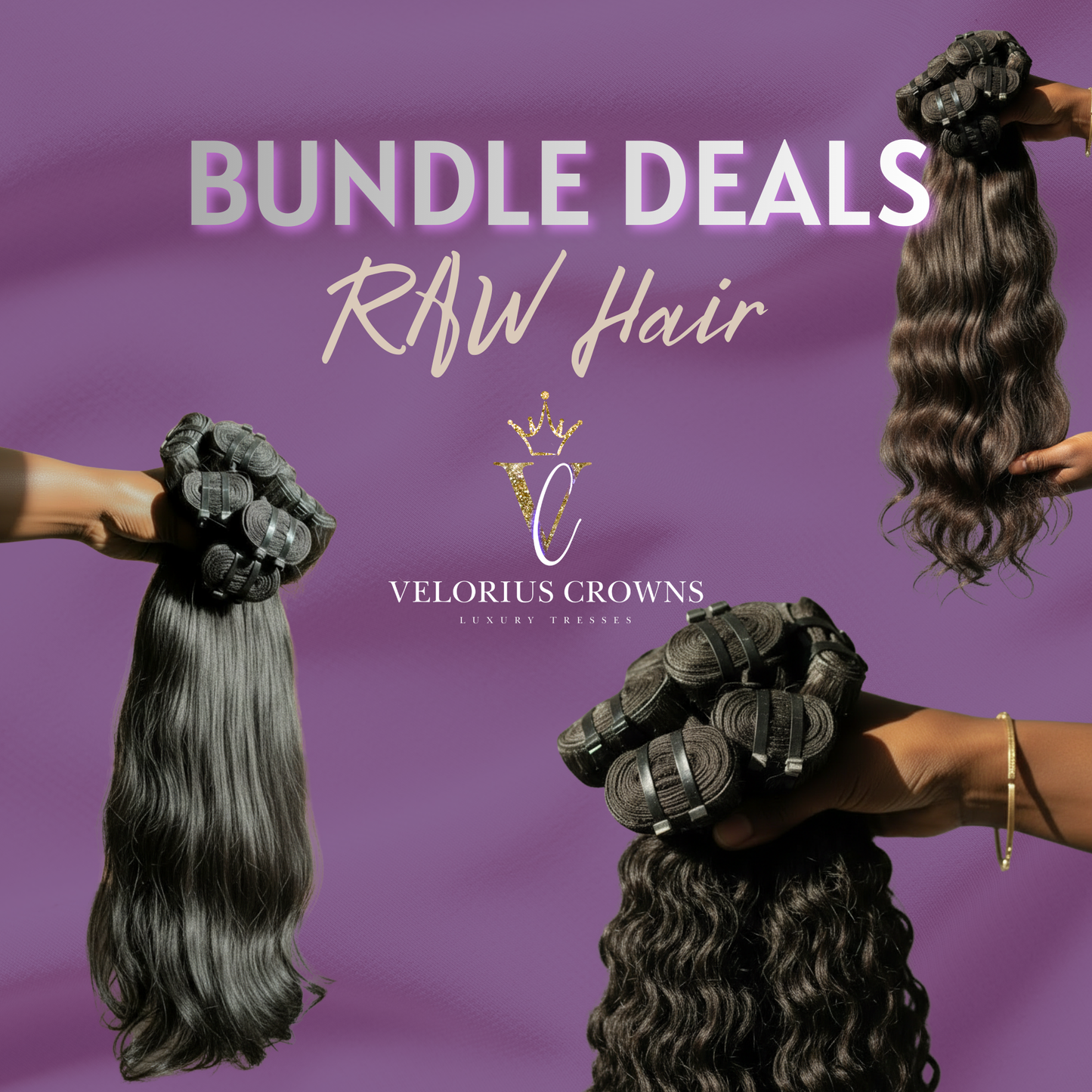 MAJESTY COLLECTION HAIR BUNDLE DEAL (3) OR (4)