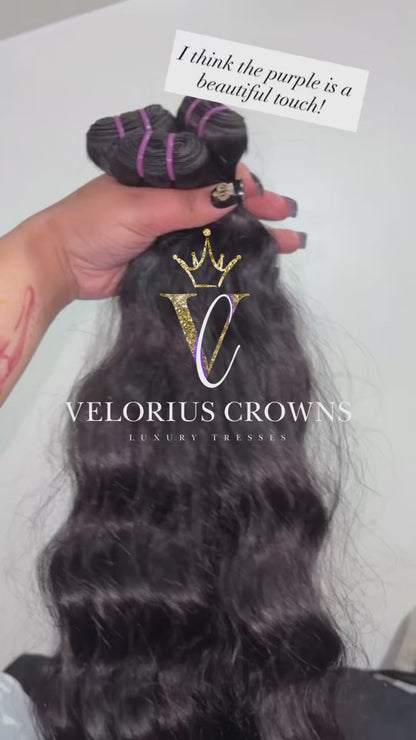 Velorius Collection Raw Natural Wave BUNDLE DEAL (3) PREORDER